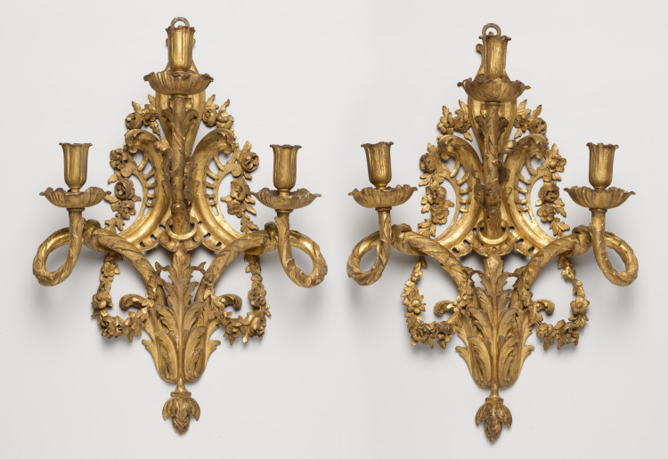 Pair of Candle Brackets