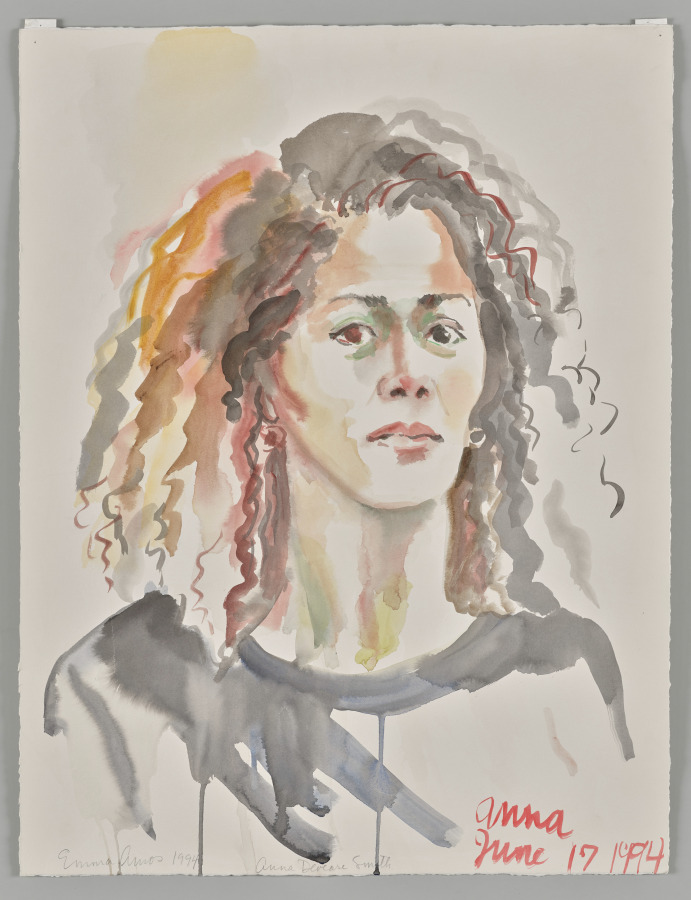 Anna Deavere Smith, Emma Amos, 1990–94