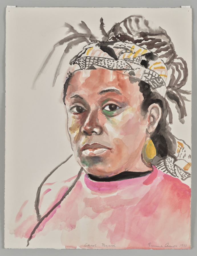 Carol Byard, Emma Amos, 1990–94