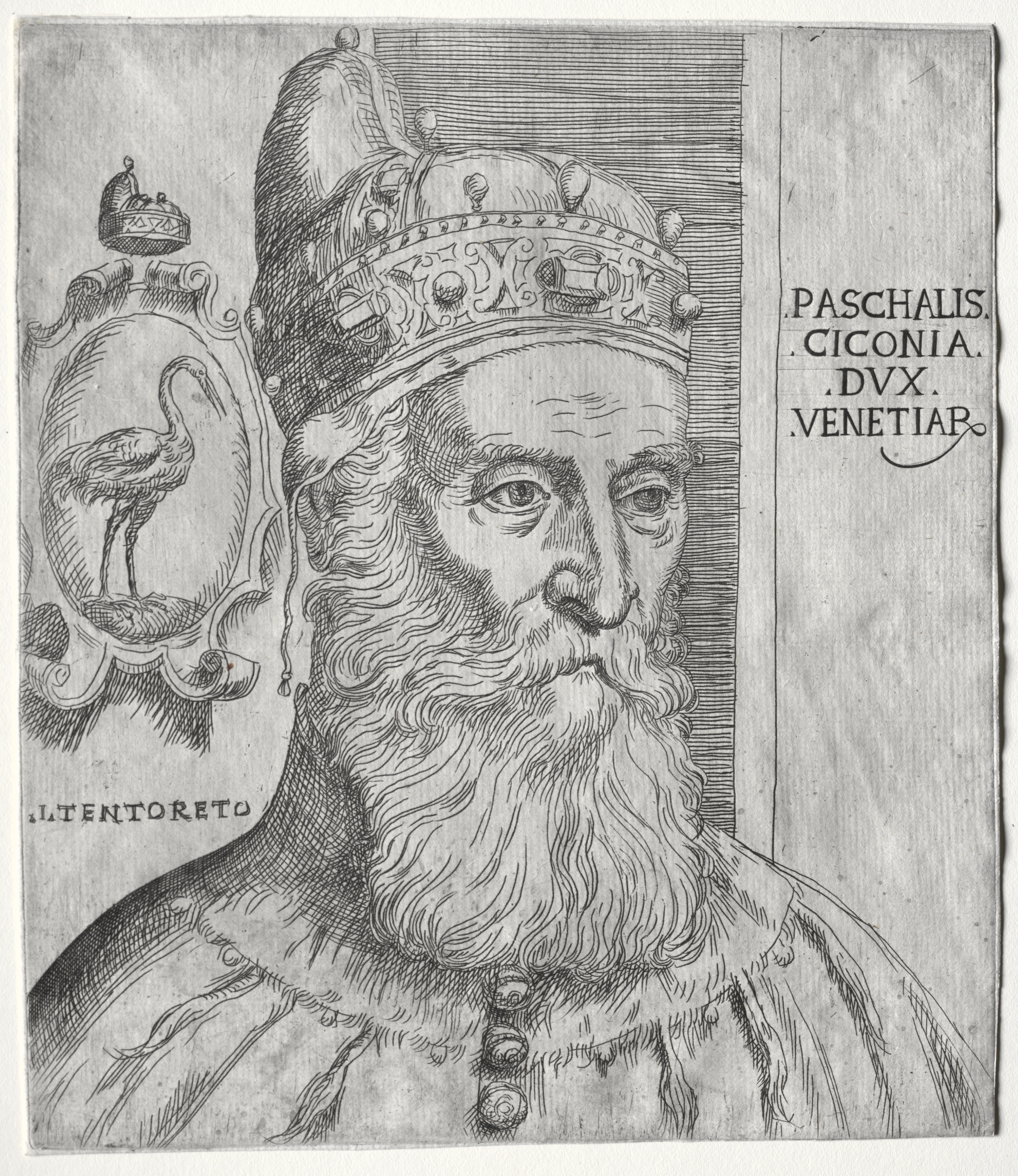 Portrait of Pasquale Cicogna, Doge of Venice