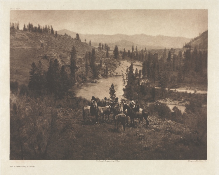 Portfolio VII, Plate 242: On Spokane River