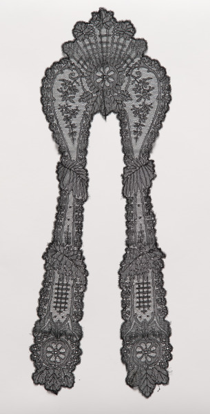 Machine Lace (Embroidered Net) Barb