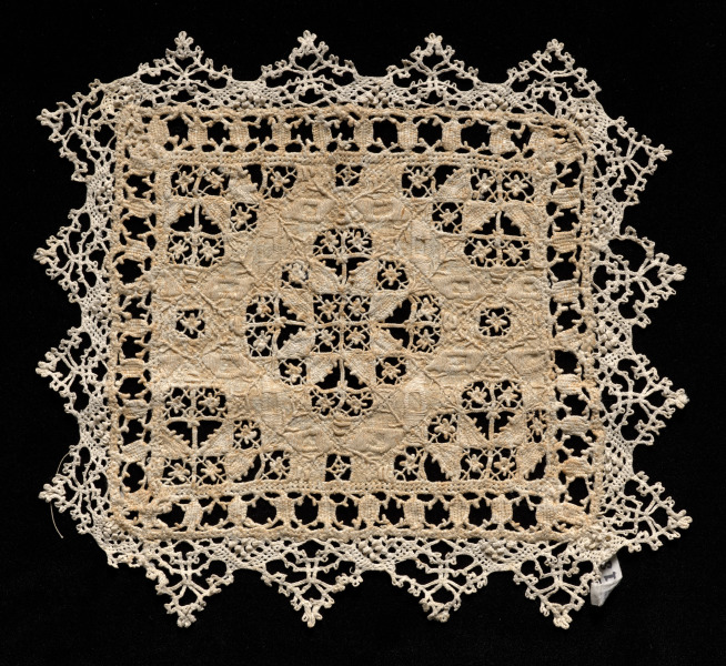 Needlepoint (Cutwork) and Bobbin Lace Doily