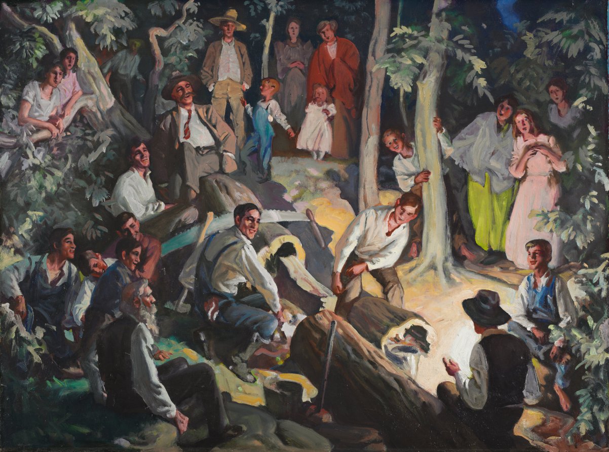 The Bee Tree, Frank Wilcox, 1930