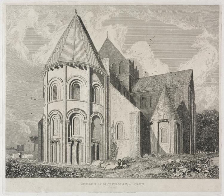Church of St. Nicholas, at Caen