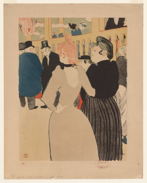 At the Moulin Rouge: La Goulue and Her Sister