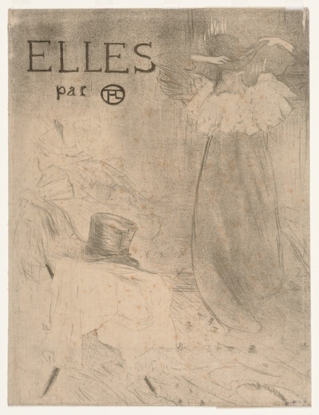 Folder for Frontispiece of Elles