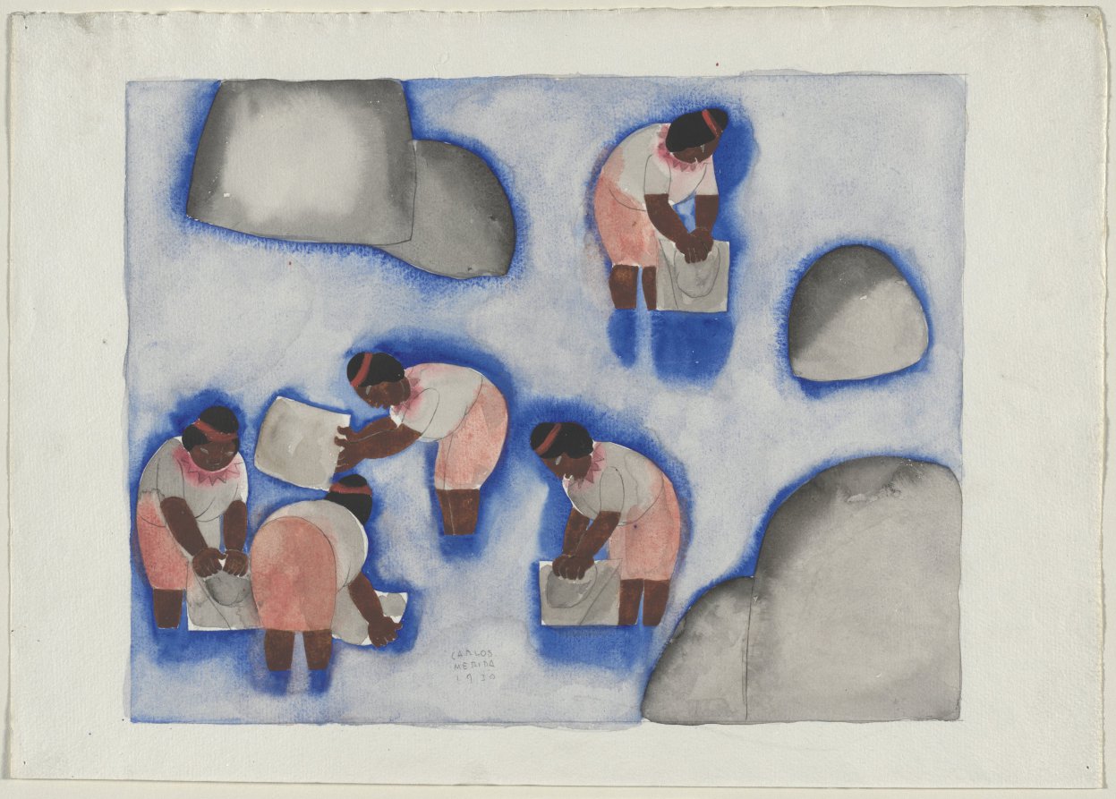 Guatemalan Women, Carlos Mérida, 1930