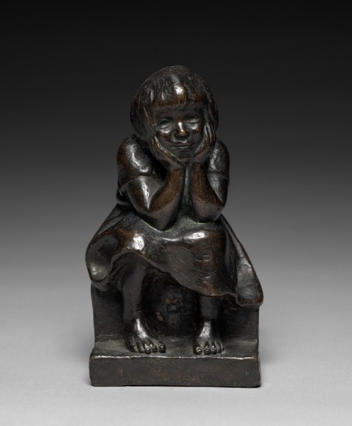 Little Girl, Seated