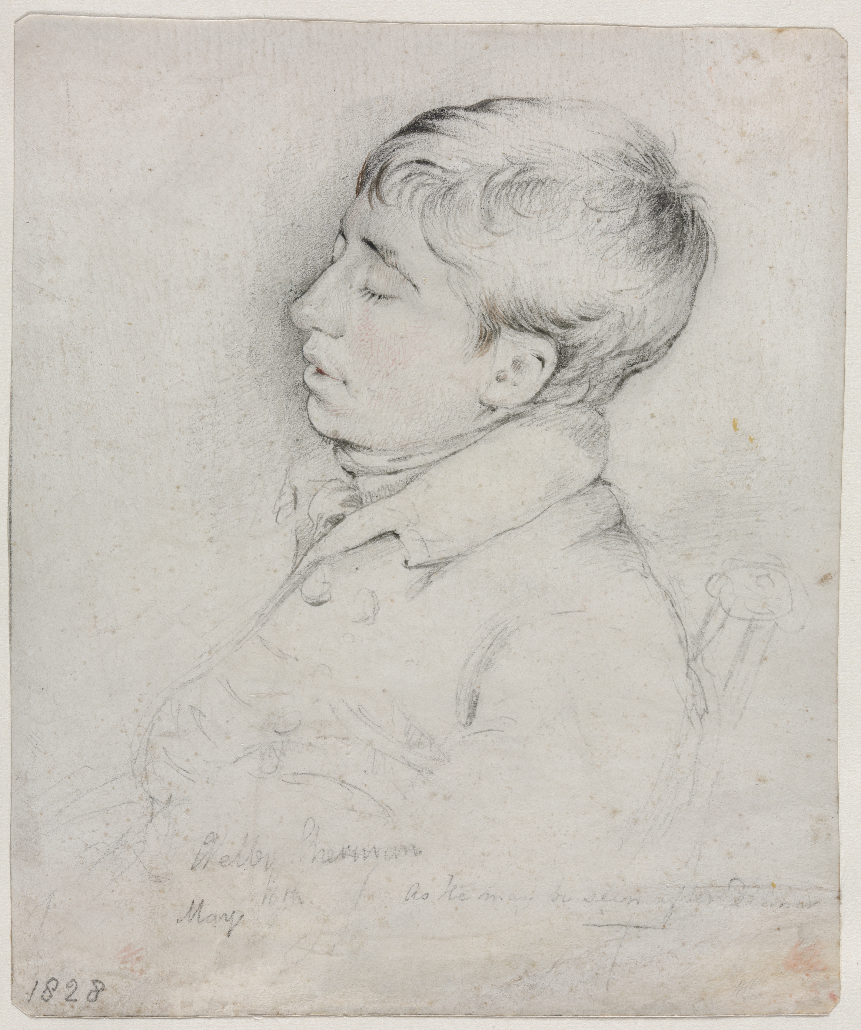 A Portrait of Welby Sherman Asleep in a Chair