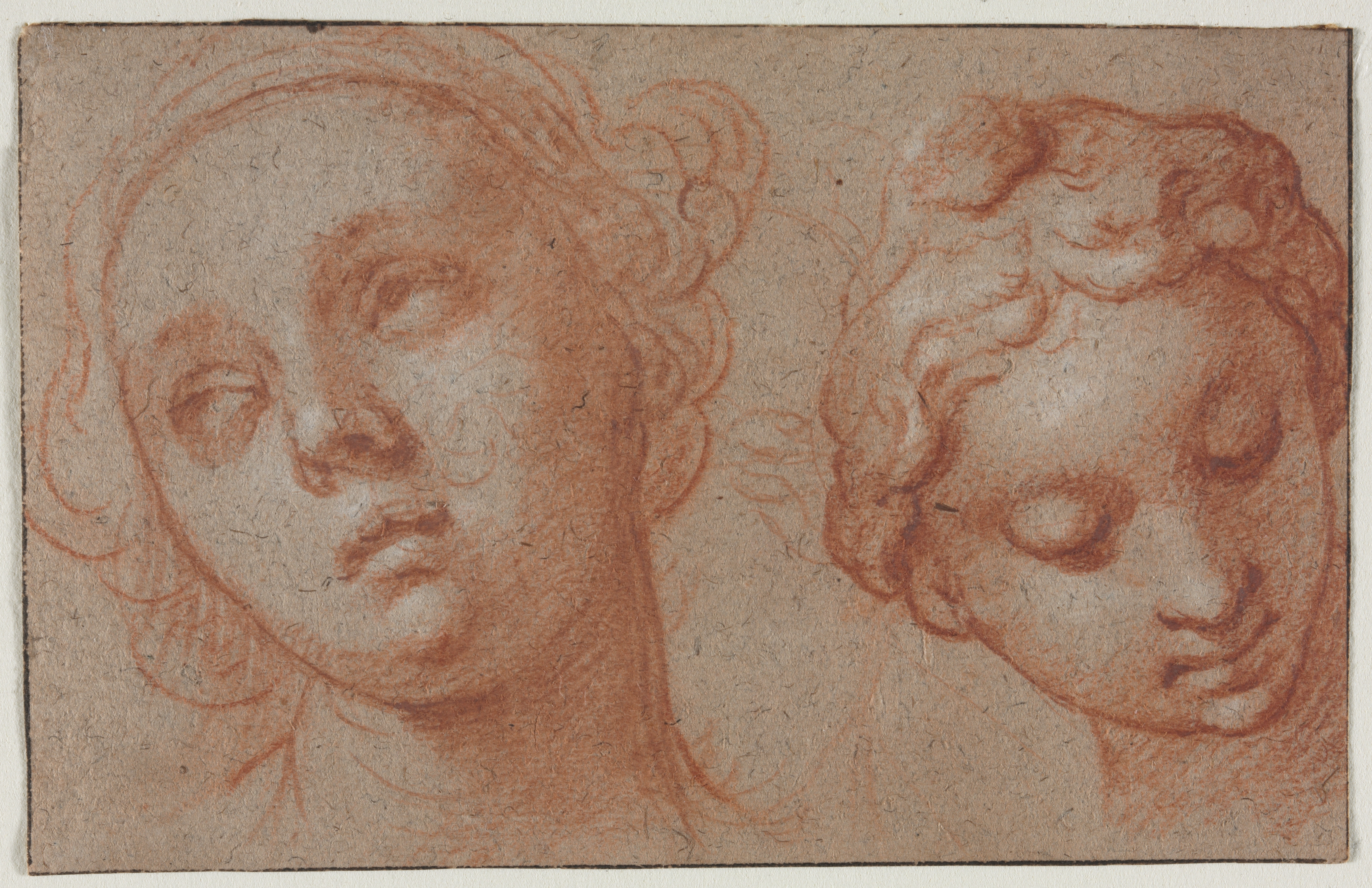 Two Female Heads