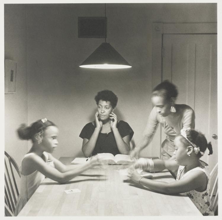 The Kitchen Table Series: Untitled (Woman and Daughter with Children)