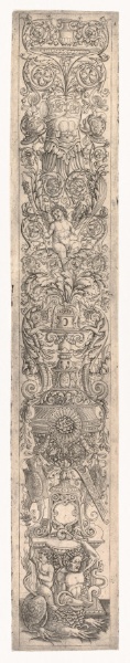 Ornamental Panel: Triton Ridden by a Child