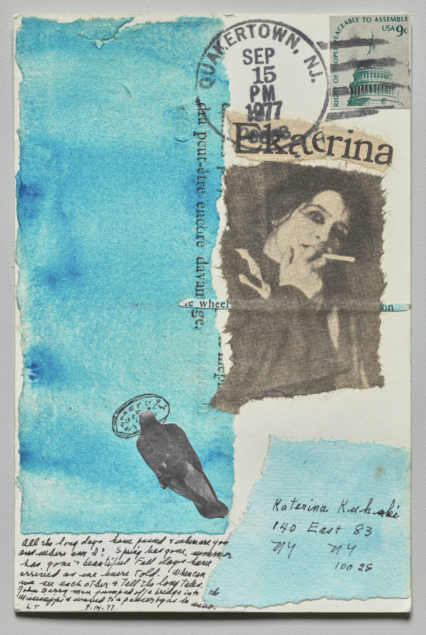 Ekaerina (recto), Lenore Tawney, 1977