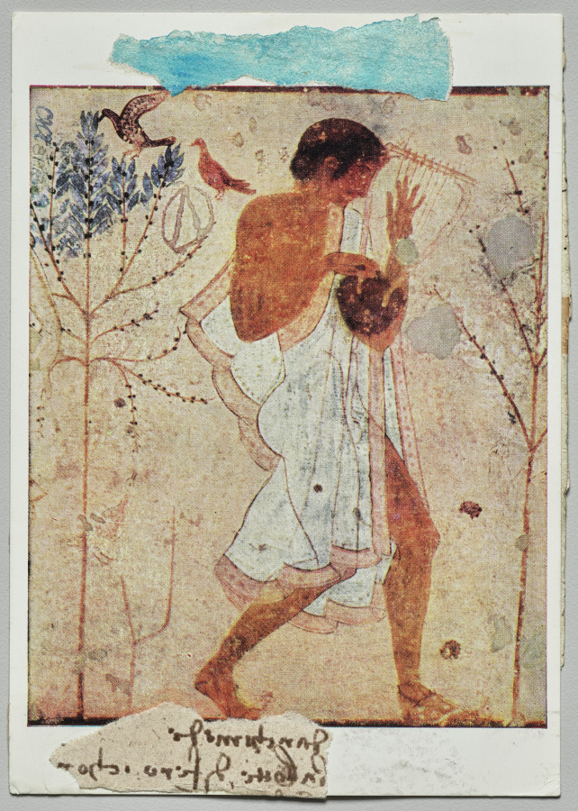 Dancer (verso), Lenore Tawney, 1977