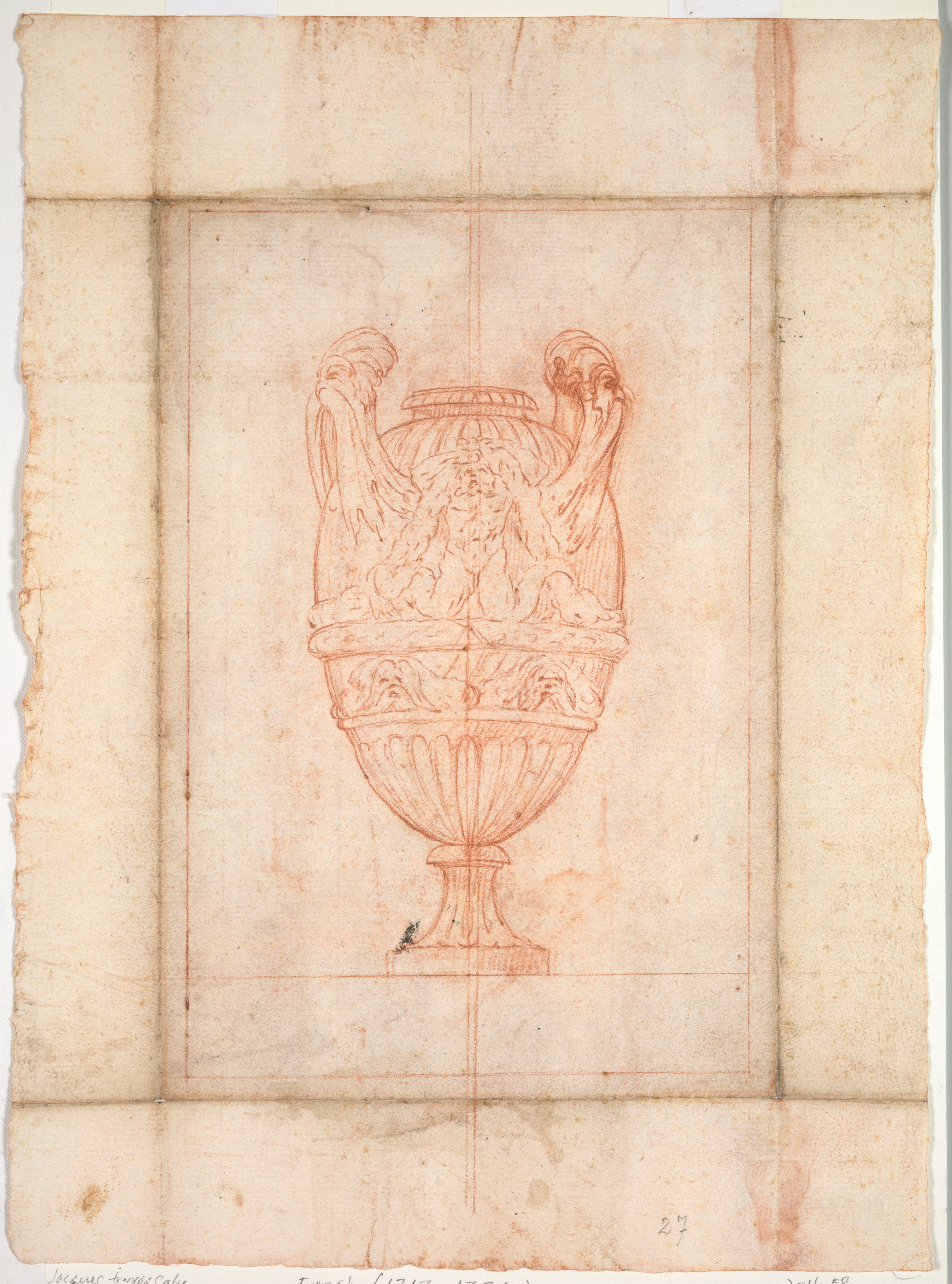Vase Design for 'Suite of Vases': Plate 27