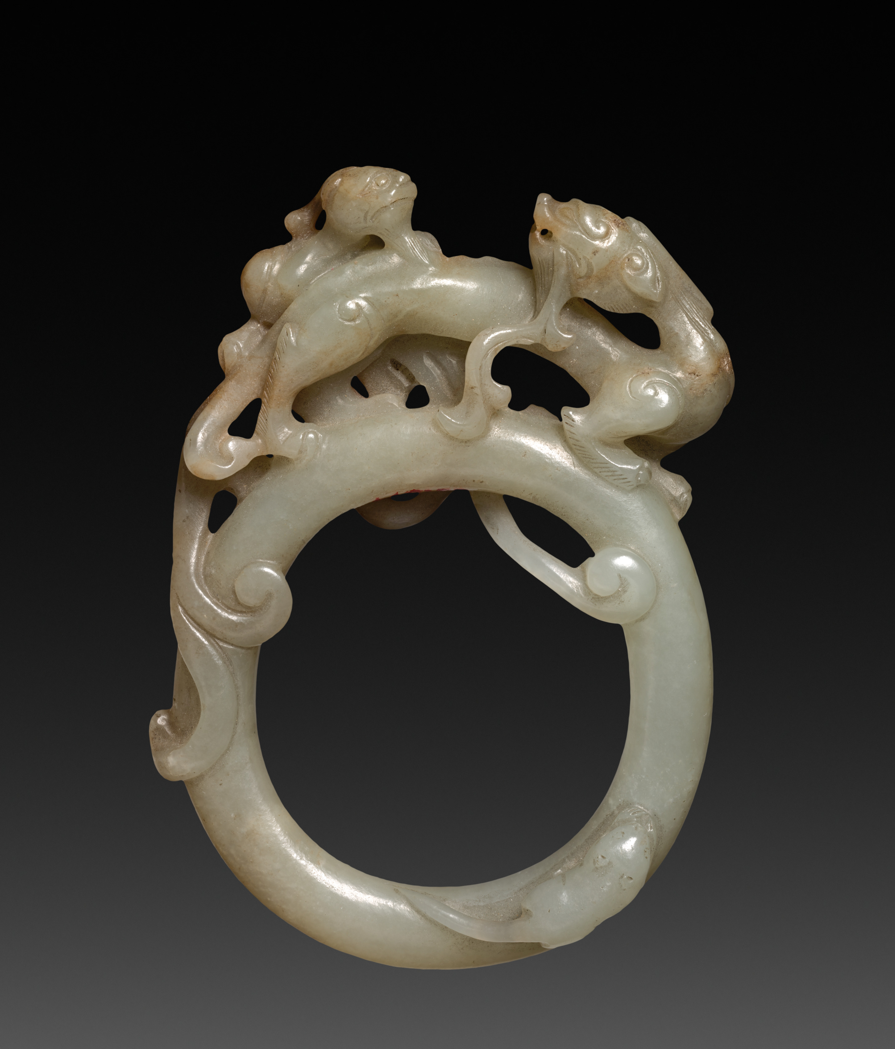 Ring with Carved Dragons (Ch'ih)