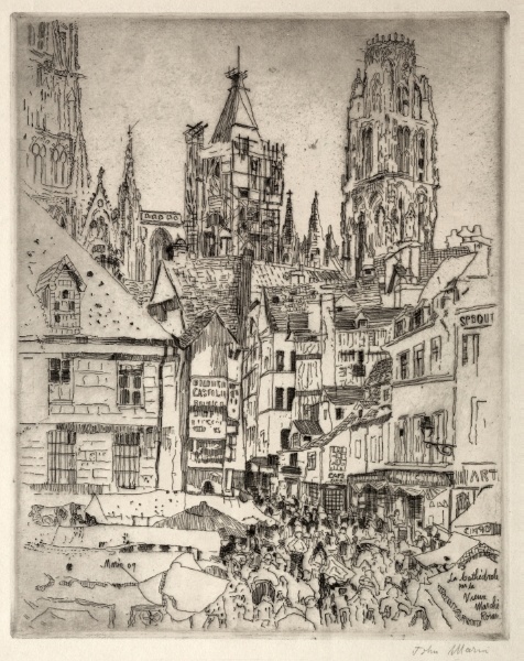 The Cathedral near the Old Market, Rouen