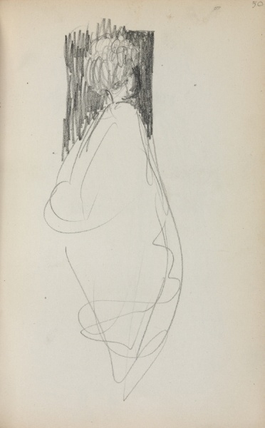 Italian Sketchbook: Standing Woman (page 50)