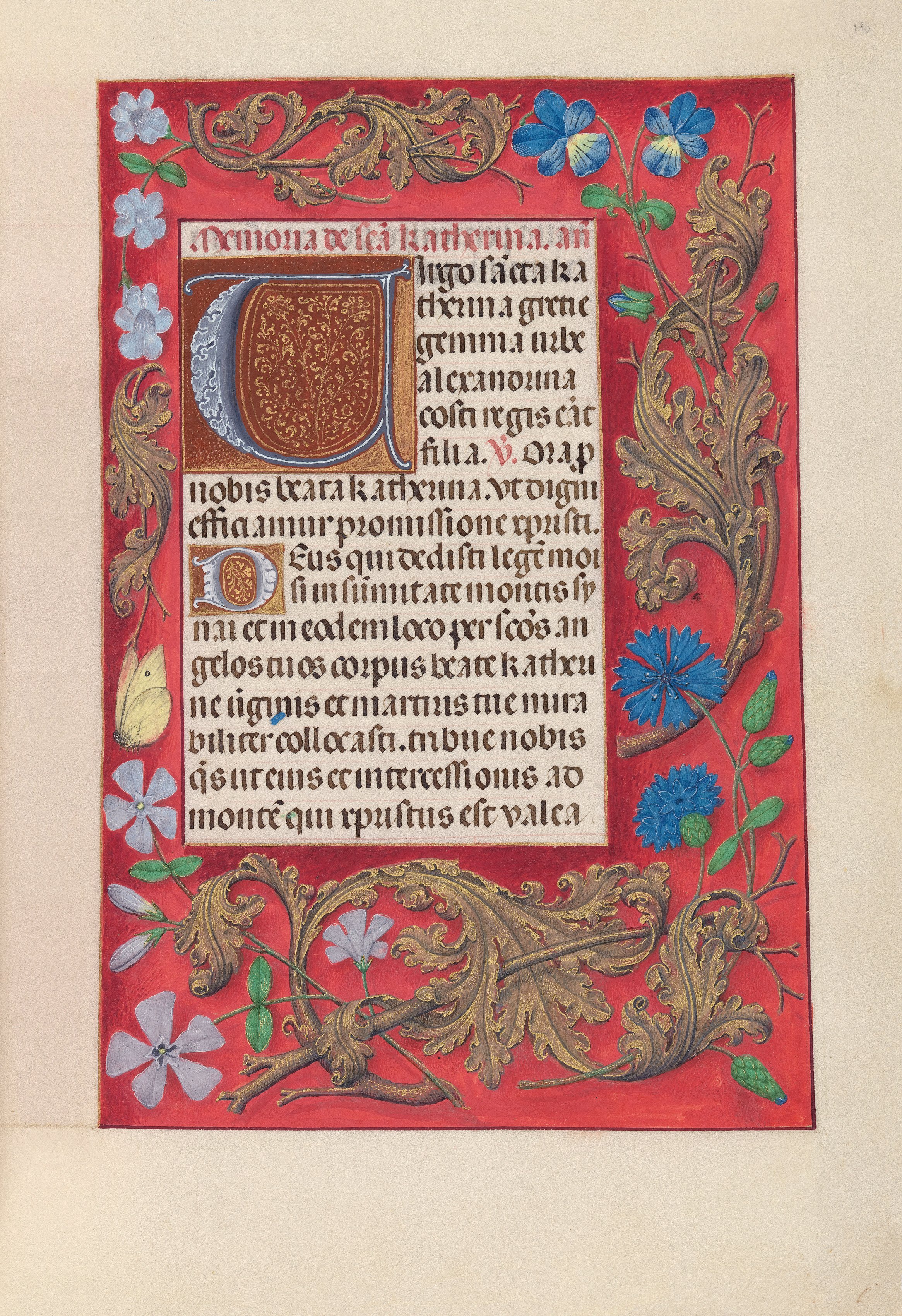 Hours of Queen Isabella the Catholic, Queen of Spain:  Fol. 190r