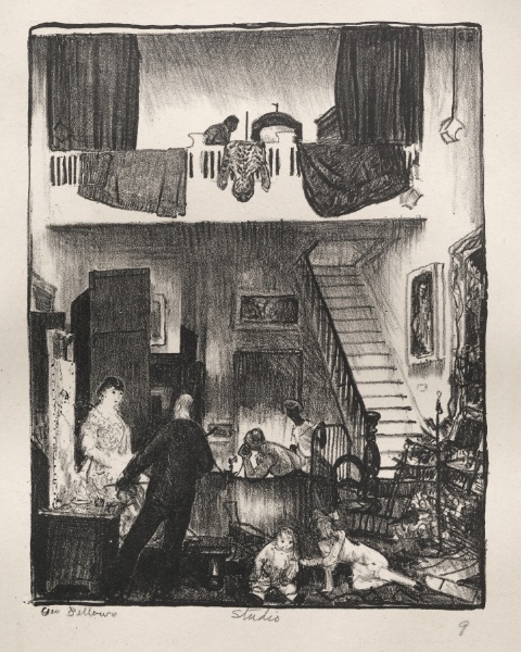 The Studio, Christmas 1916