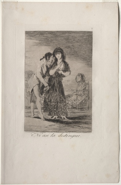 Even Thus He Cannot Make Her Out, Plate 7