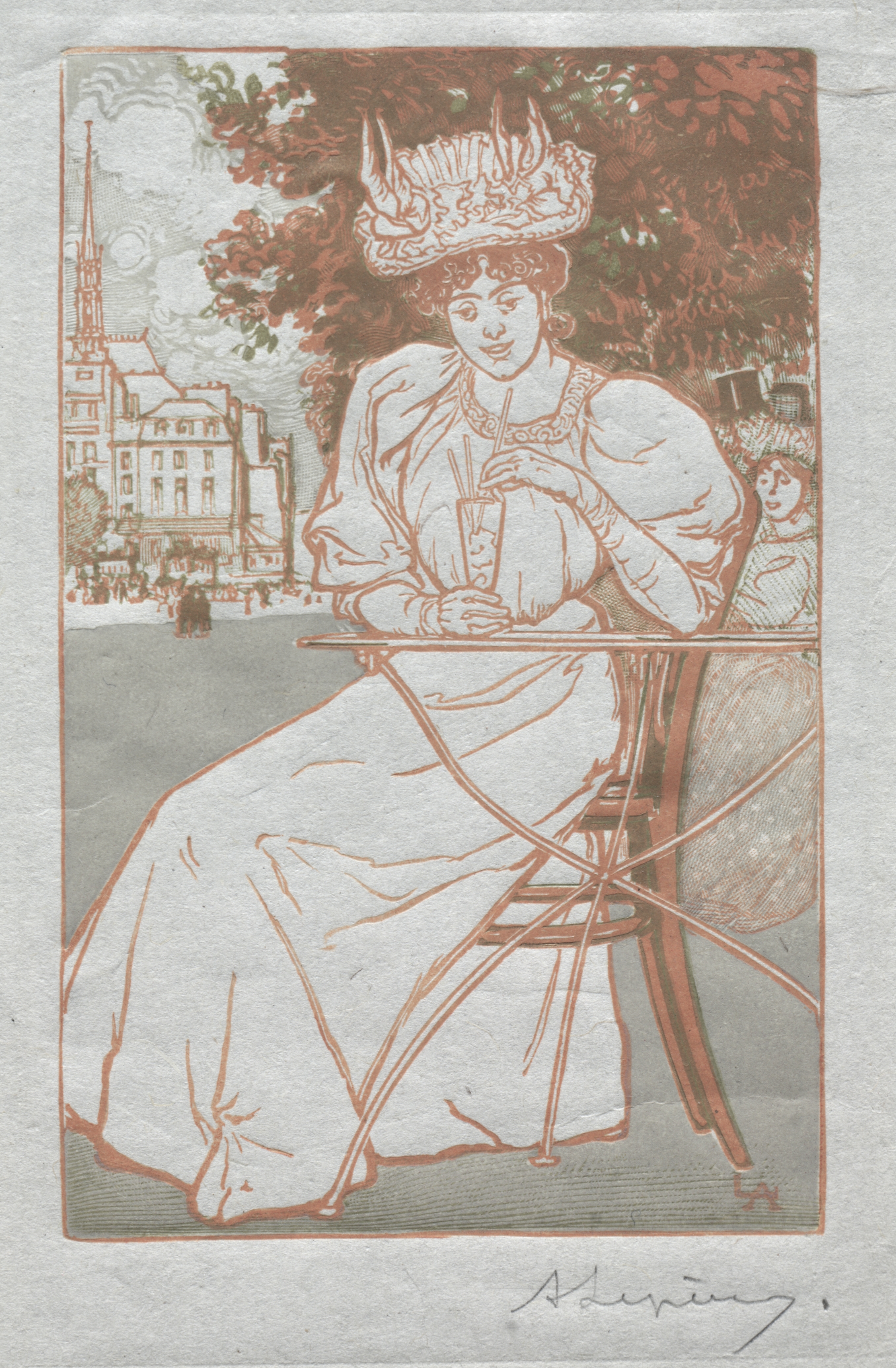 Paris Almanac, 1897:  Summer