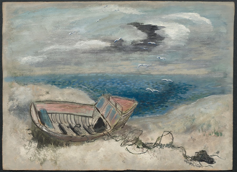Lonely Beach, Robert Wray Manning, 1947