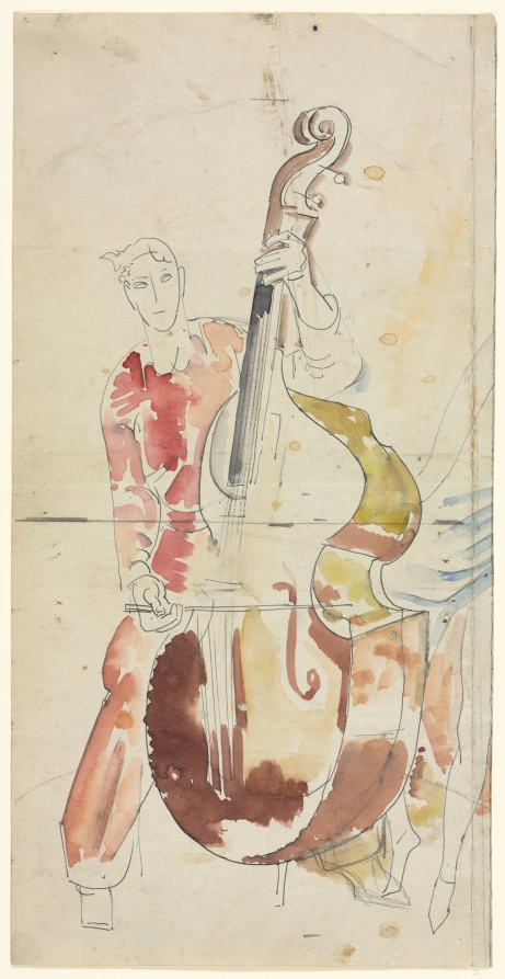 Bass Player (127 of 150), William Sommer, c. 1920s–40s