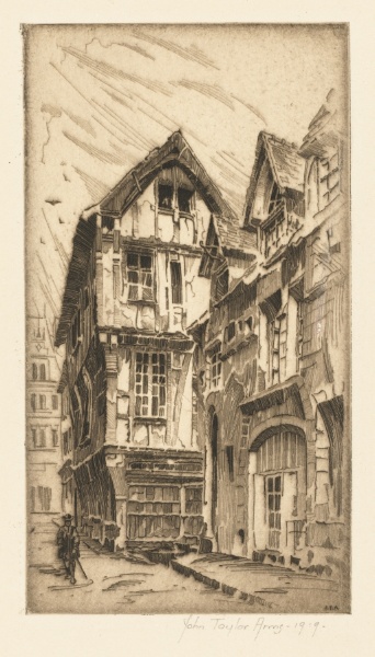 A Fifteenth Century House, Rouen