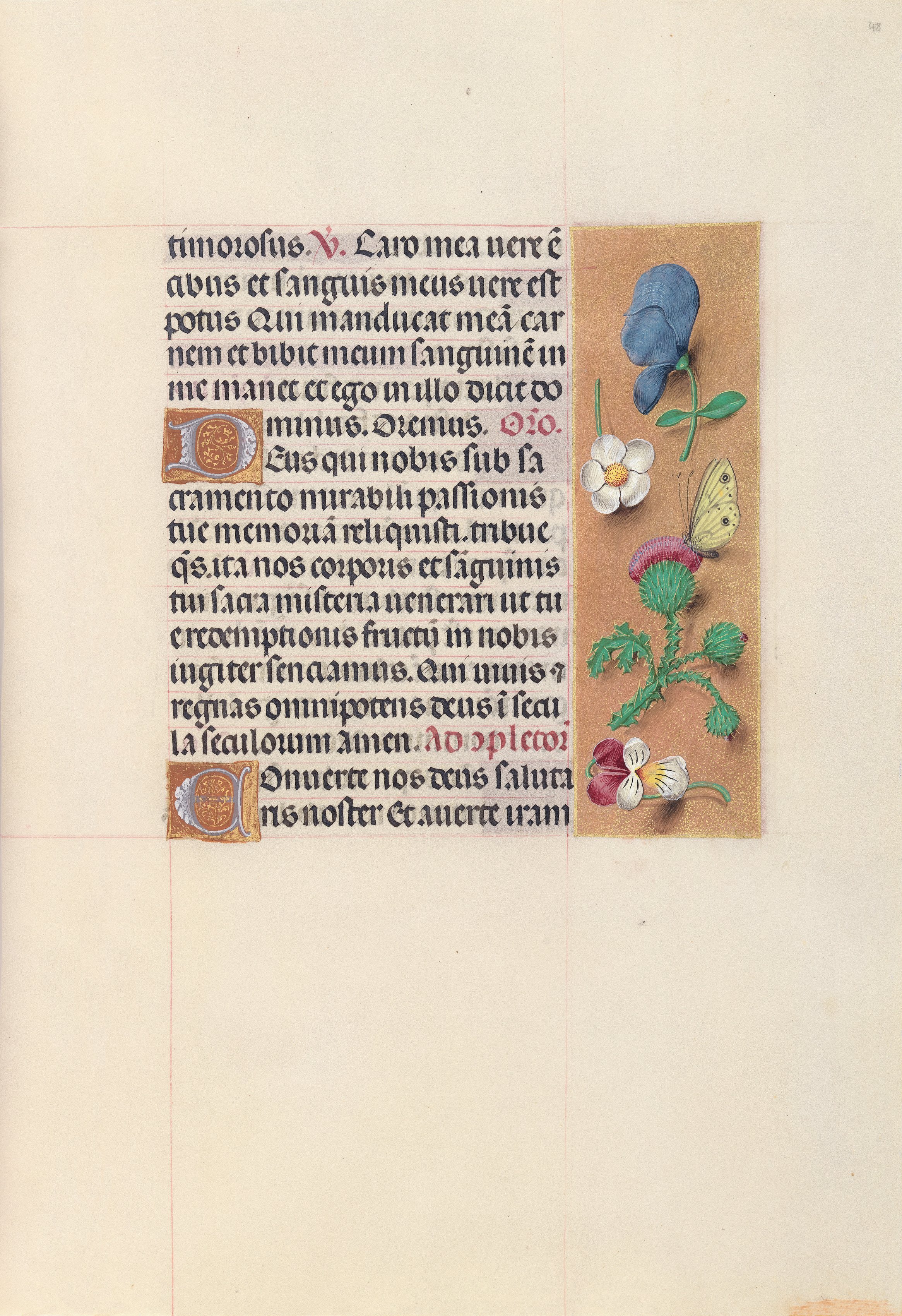 Hours of Queen Isabella the Catholic, Queen of Spain:  Fol. 48r
