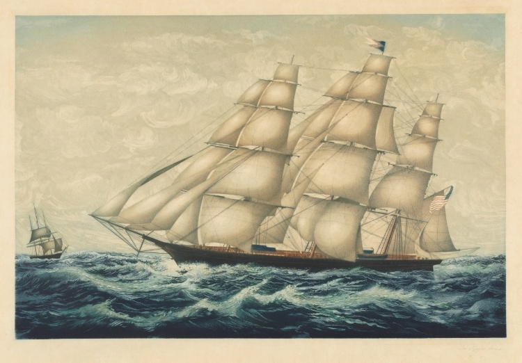 Ship Series No. 3: The American Clipper Ship