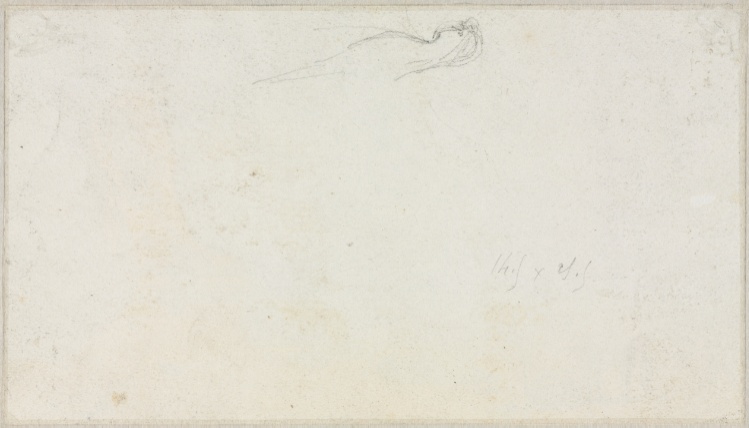Sketch of a Sphinx [?] (verso)
