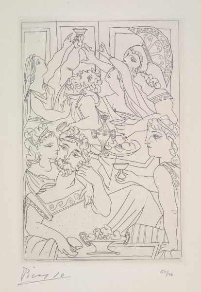 Aristophanes' Lysistrata:  No. 6 - The orgy of celebration
