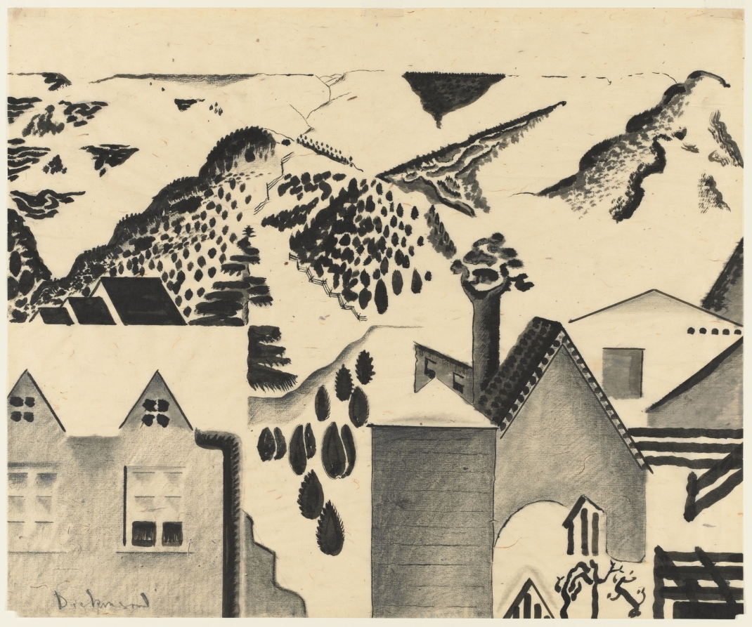 Winter, Preston Dickinson, c. 1913