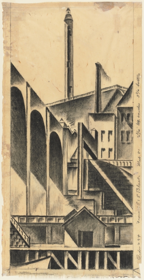 High Bridge, Preston Dickinson, c. 1915