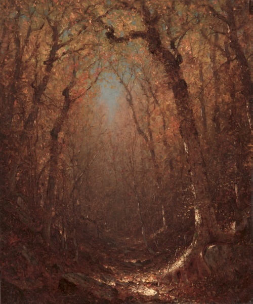 Autumn, a Wood Path