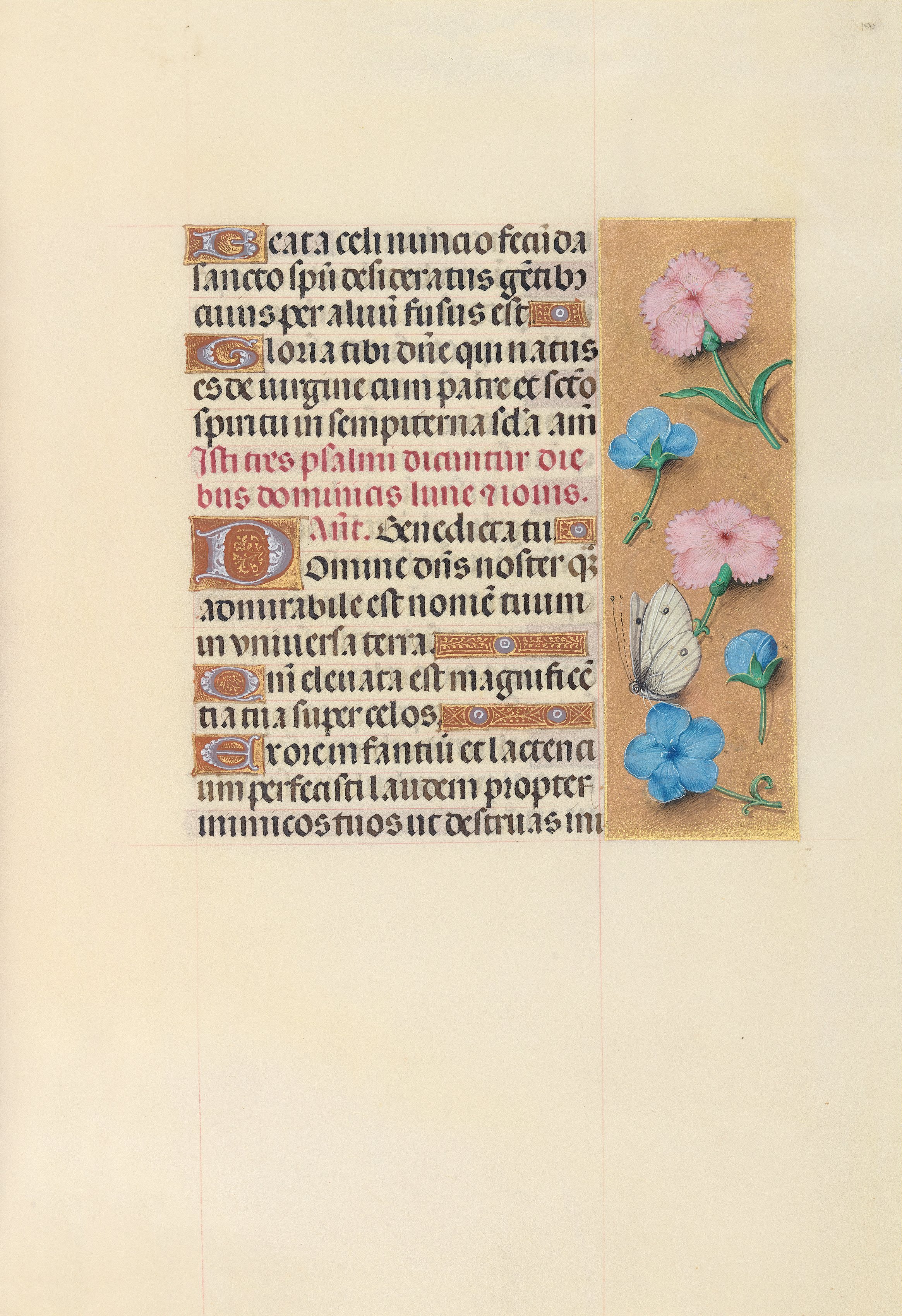 Hours of Queen Isabella the Catholic, Queen of Spain:  Fol. 100r