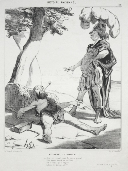 Alexander and Diogenes
