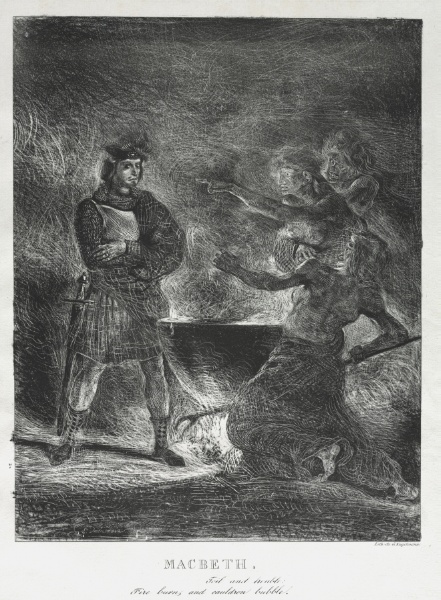 Macbeth Consulting the Witches