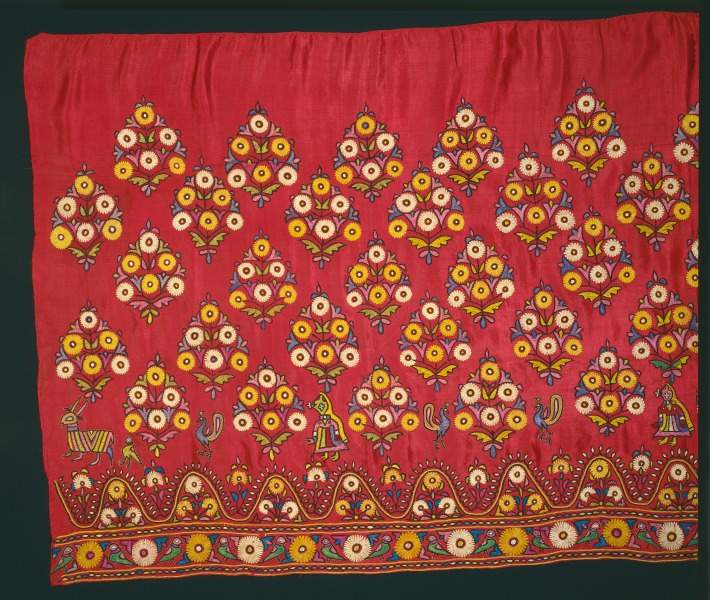 Panel for a Skirt (Ghagra)