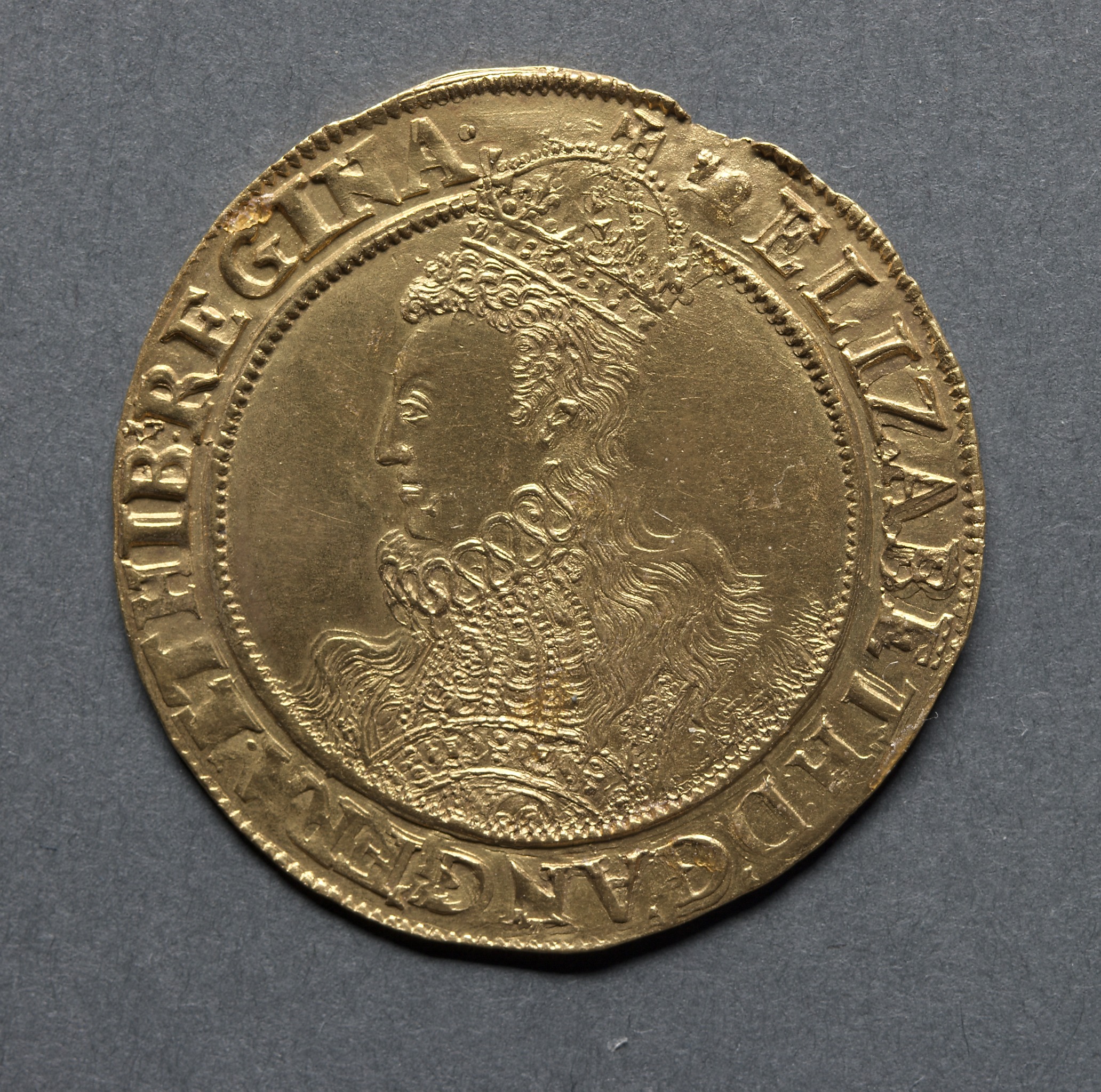 Pound: Elizabeth I (obverse)