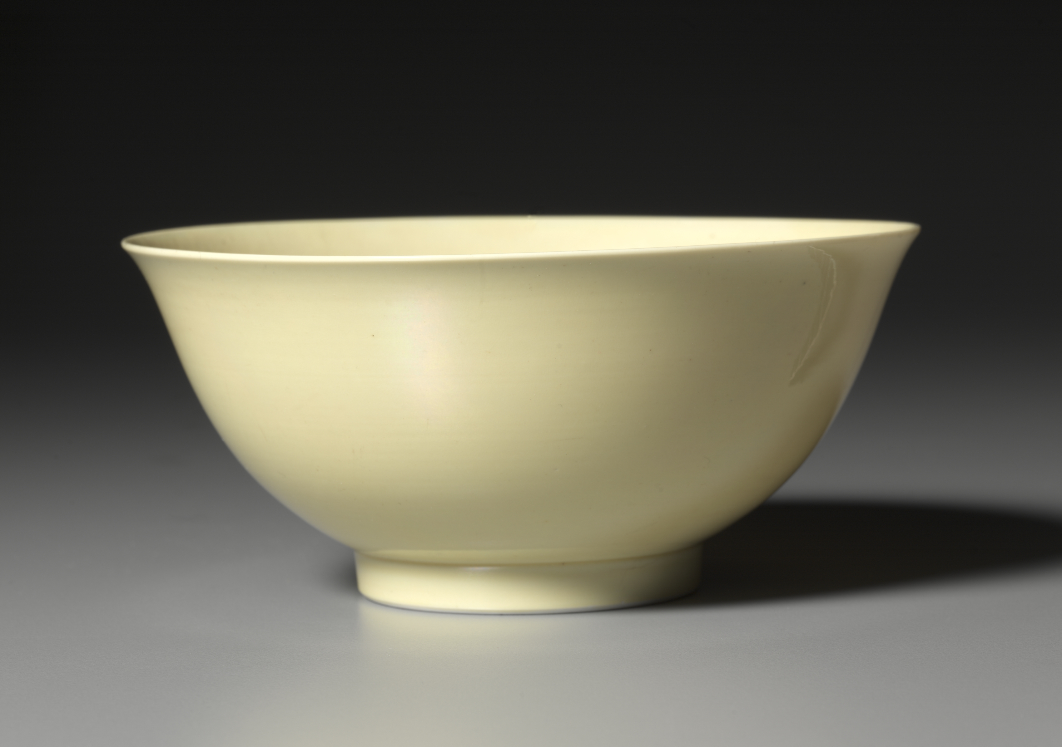 Bowl with Yellow Glaze