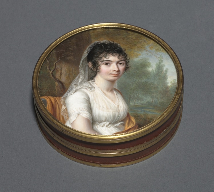 Snuff Box with a Portrait of a Lady