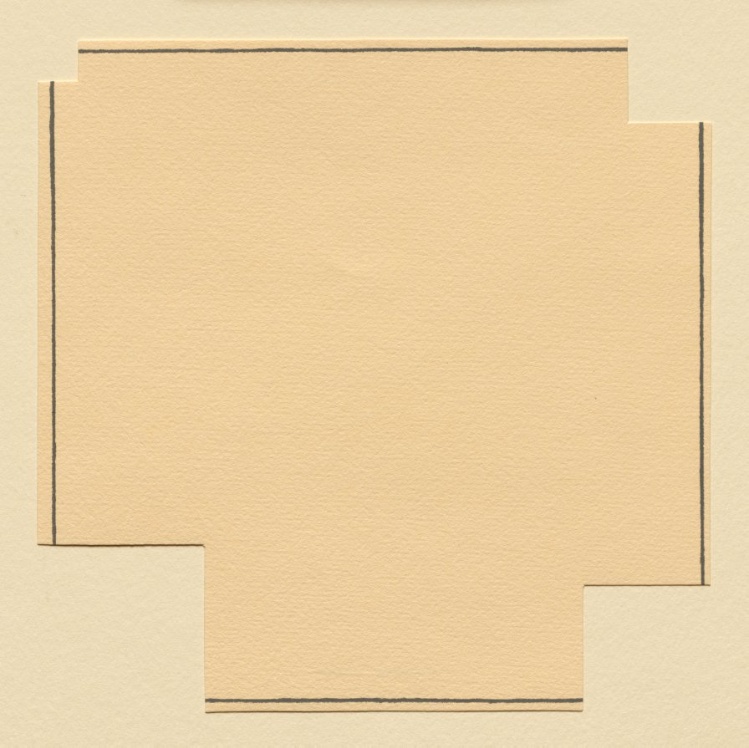 Rubber Stamp Portfolio: A Square with Four Squares Cut Away