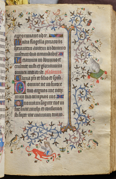 Hours of Charles the Noble, King of Navarre (1361-1425): fol. 109r, Text