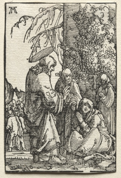 The Fall and Redemption of Man:  Christ Taking Leave of His Mother before the Passion