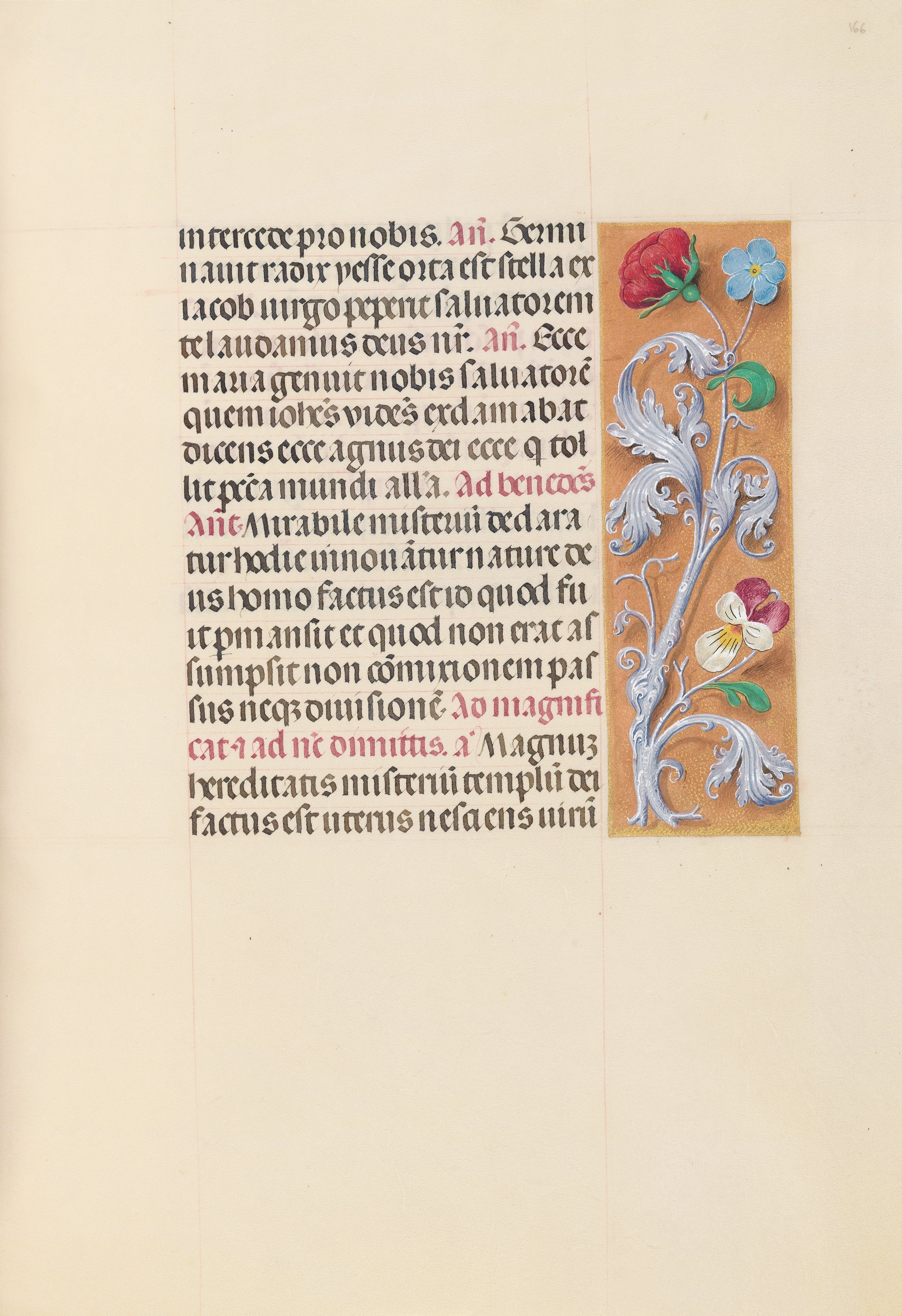 Hours of Queen Isabella the Catholic, Queen of Spain:  Fol. 166r