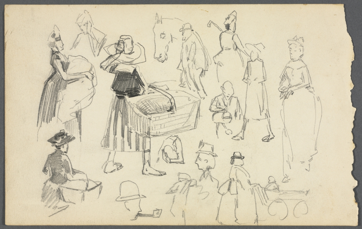 Sketch (97 of 150), William Sommer, c. 1920s–40s