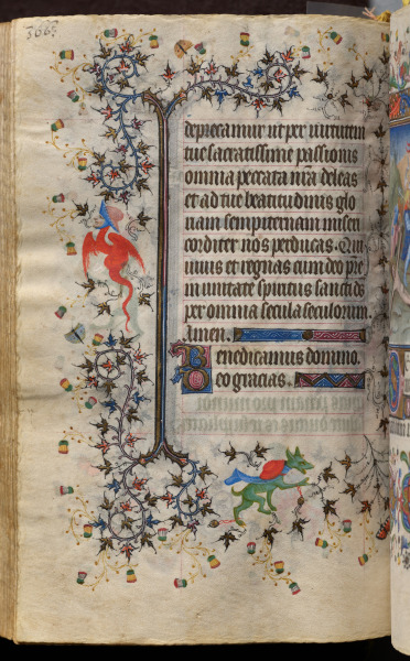 Hours of Charles the Noble, King of Navarre (1361-1425): fol. 178v, Text